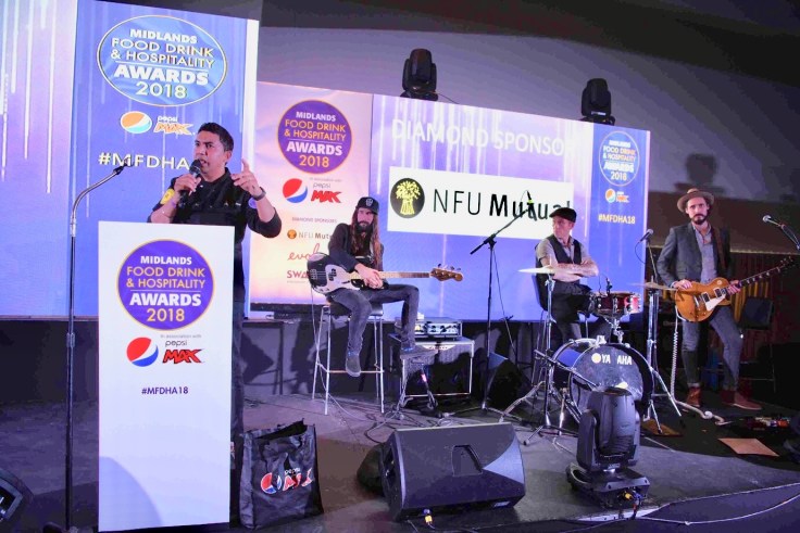 Mc Raaj Shamji Asian Toastmaster Band Dead sea skulls Jimmi Ash and Nick MFDH